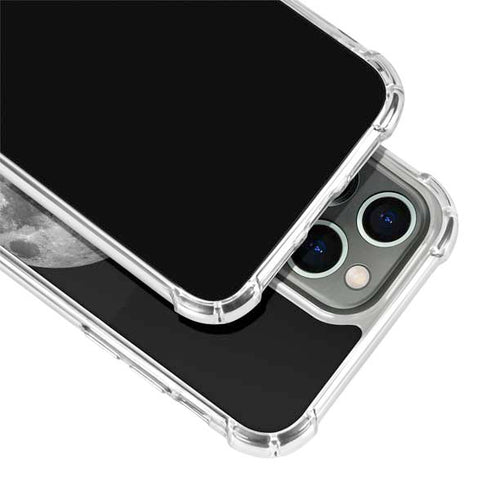 Full Moon Space iPhone 15 Pro Clear Case